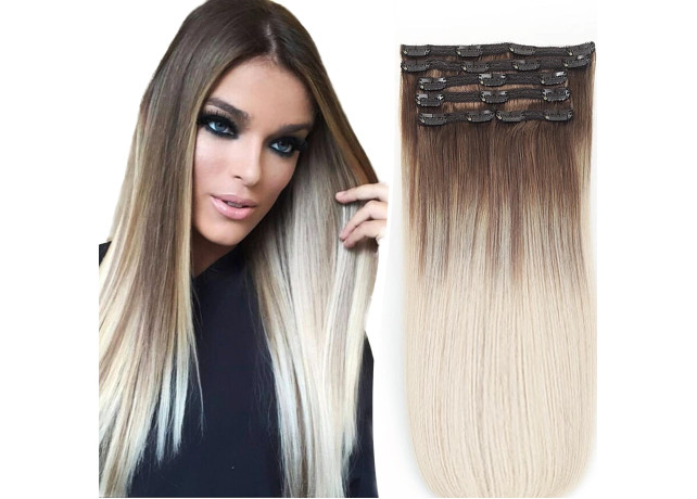 Clip-on Russian Ombre #3/#613